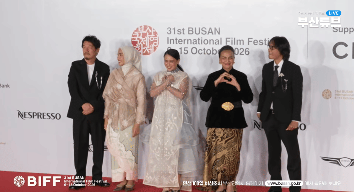 potret artis Indonesia di BIFF 2026