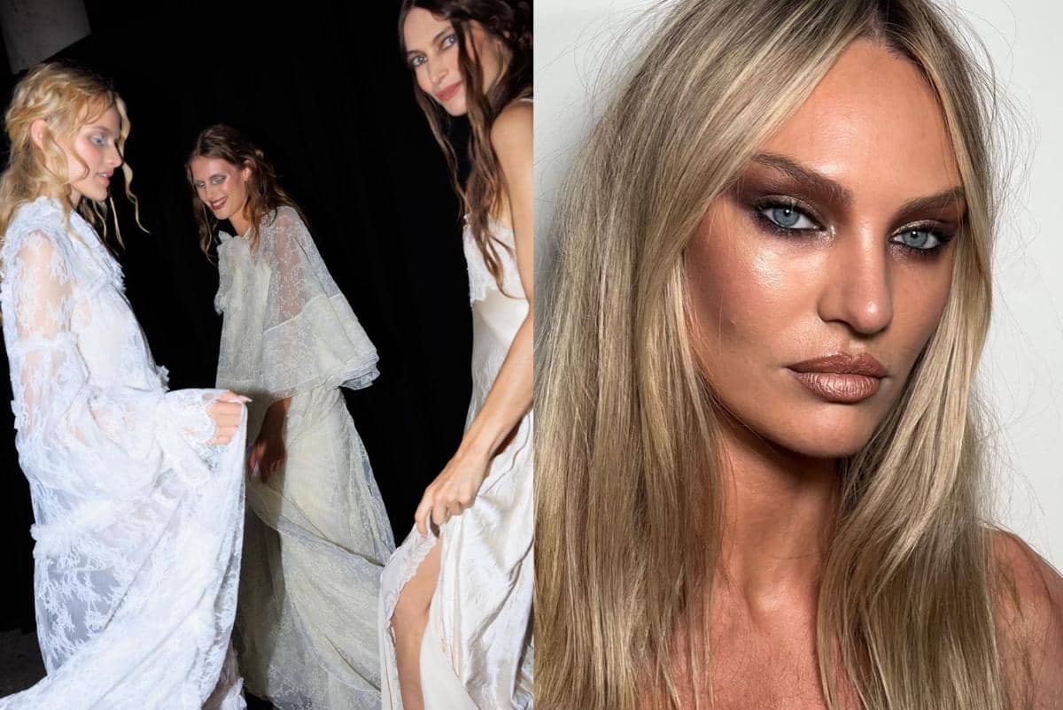 Dari Pipi Merona hingga Kelopak Biru, Tren Beauty Milan Fashion Week