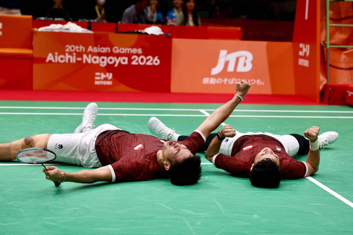 Leo Rolly Carnando/Daniel Marthin di final Asian Games 2026 Aichi-Nagoya (dok.PP PBSI)