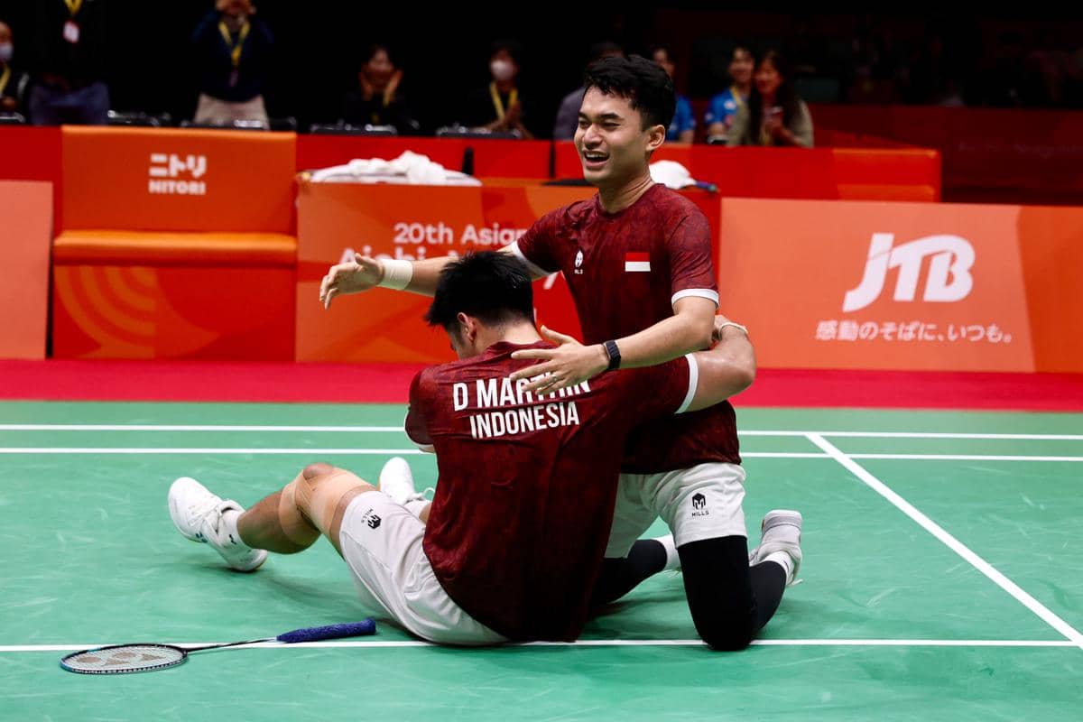 Leo Rolly Carnando/Daniel Marthin di final Asian Games 2026 Aichi-Nagoya (dok.PP PBSI)