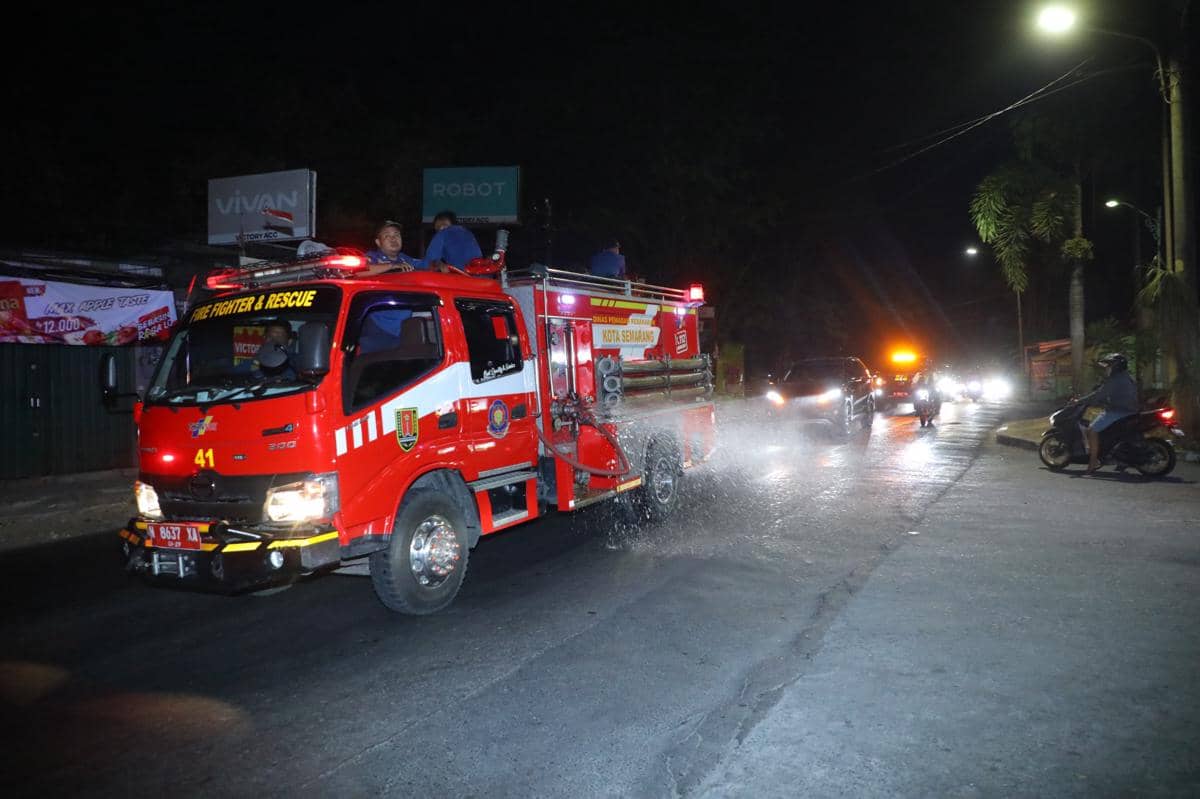 Perkembangan Kebakaran TPA Jatibarang, Area Api Susut Sisa 0,16 Hektare