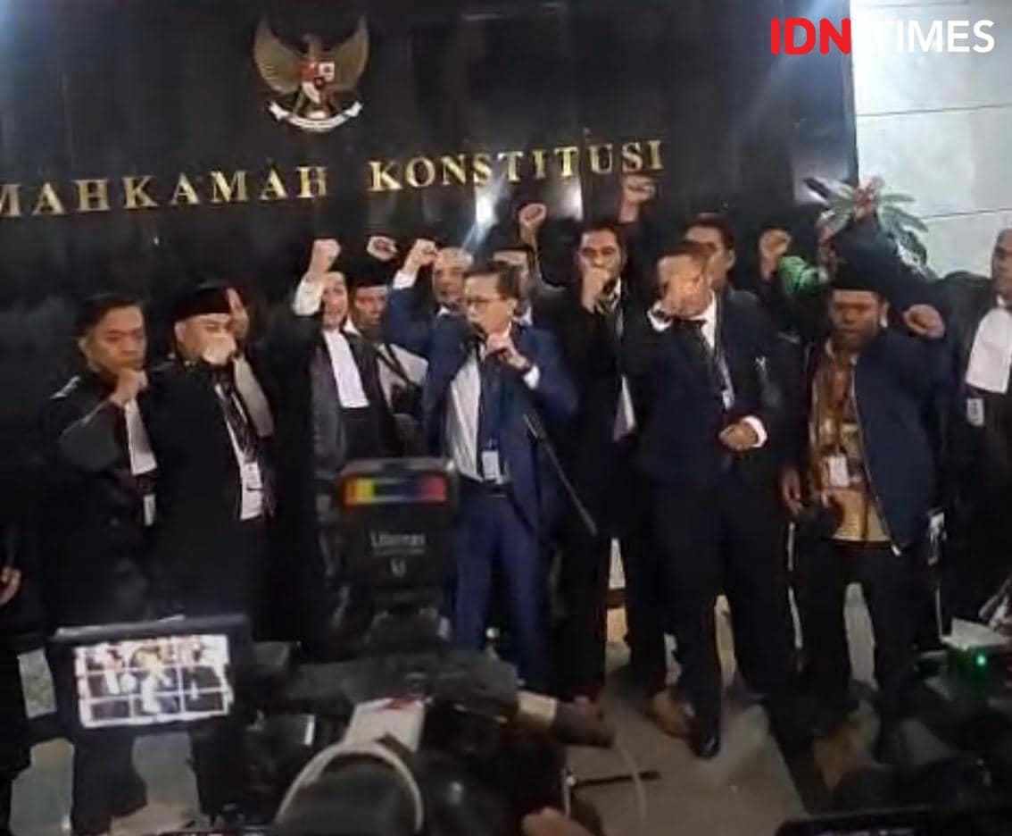 Tim Gibran Bersorak Gembira Sambut Putusan MK Tolak Gugatan Denny Indrayana Cs