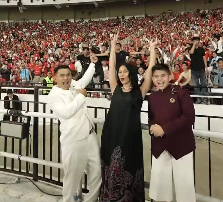 Judika ajak anak nobar fina FIFA ASEAN Cup 2026