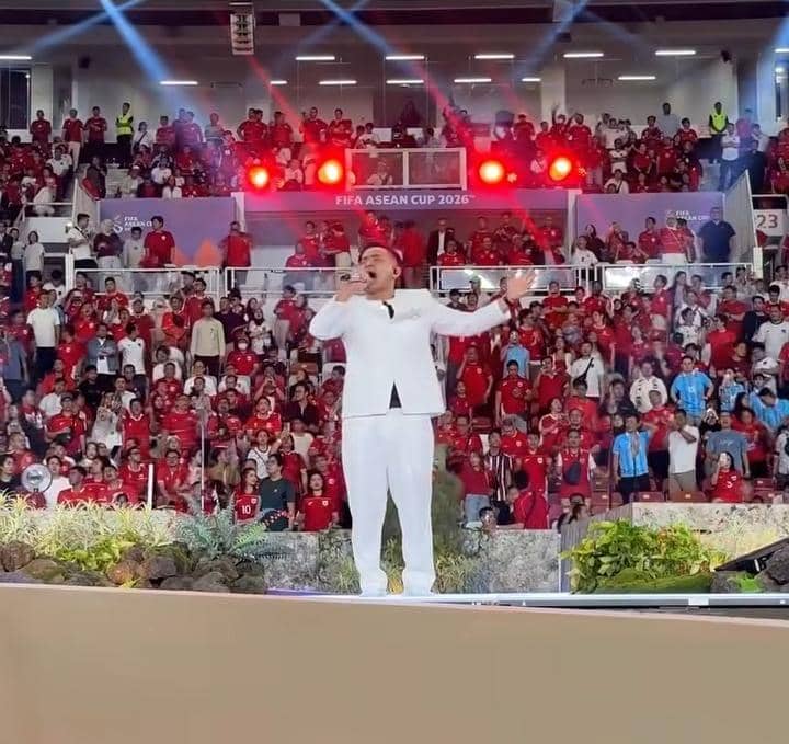 Tampil di Closing FIFA ASEAN 2026, Judika Ajak Anak Nobar