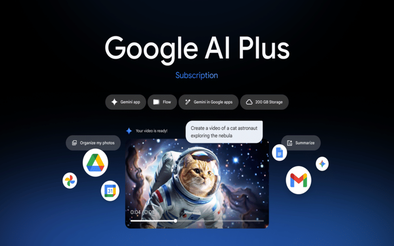 ilustrasi langganan Google AI Plus