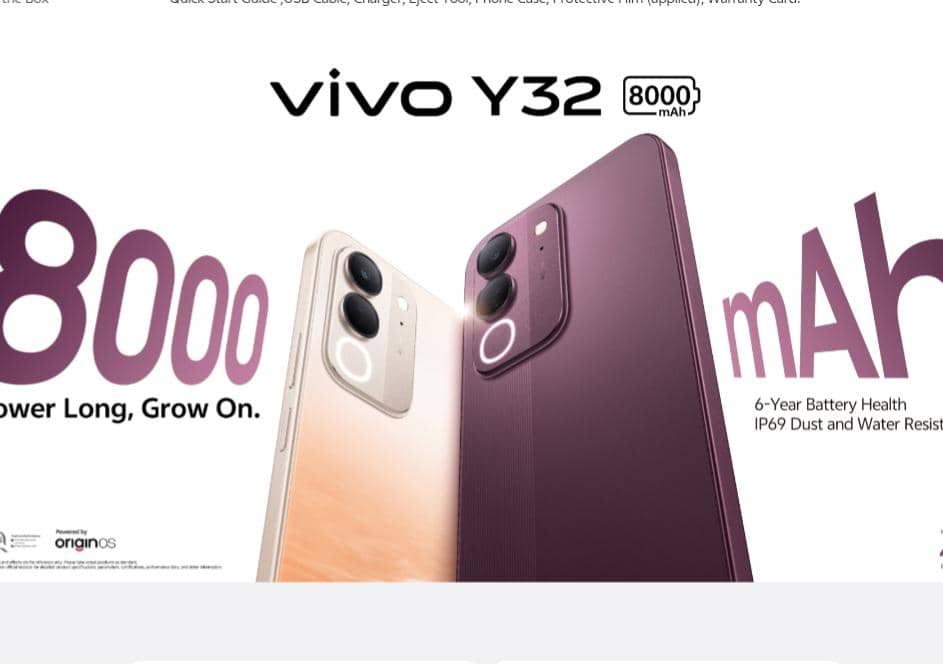 vivo Y32 Diam-diam Rilis Ulang dengan Baterai Jumbo