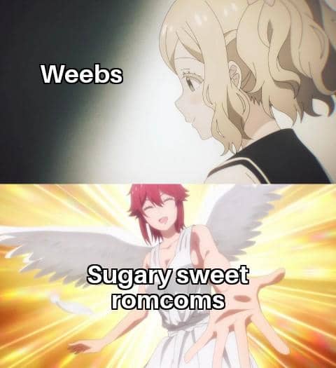 meme anime tentang kecanduan