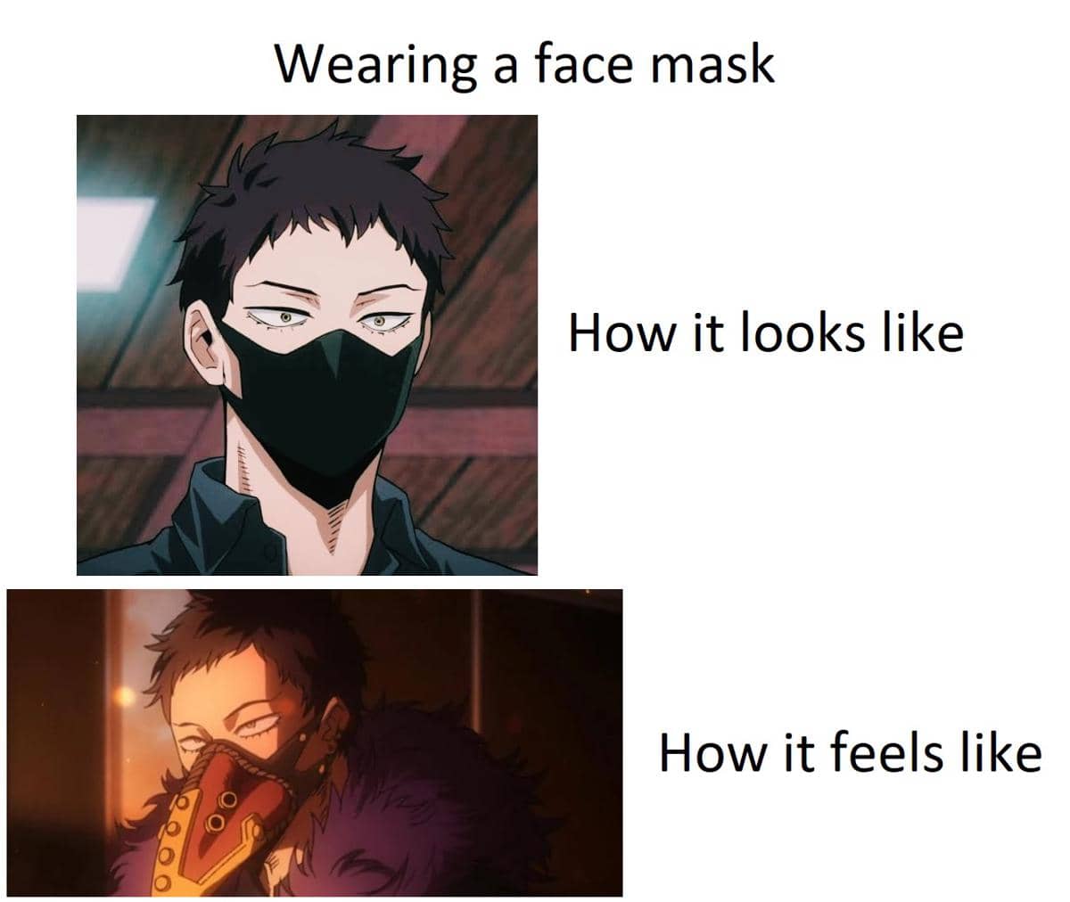 meme anime tentang topeng