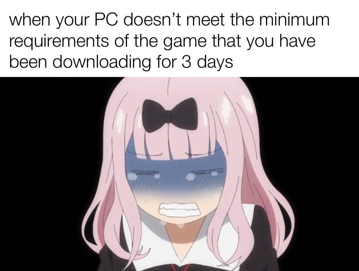 meme anime tentang FPS
