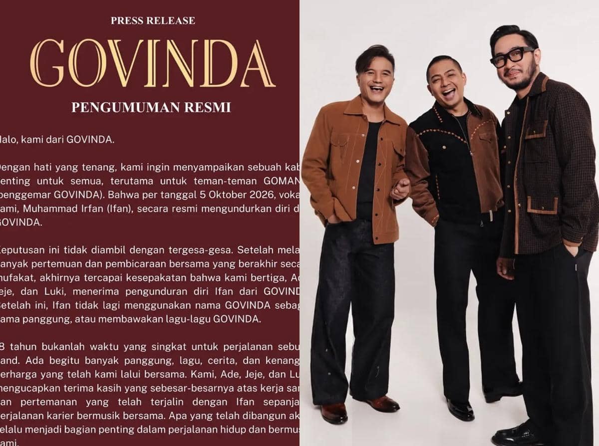 Ifan Dilarang Pakai Nama dan Bawakan Lagu Govinda Usai Keluar Band