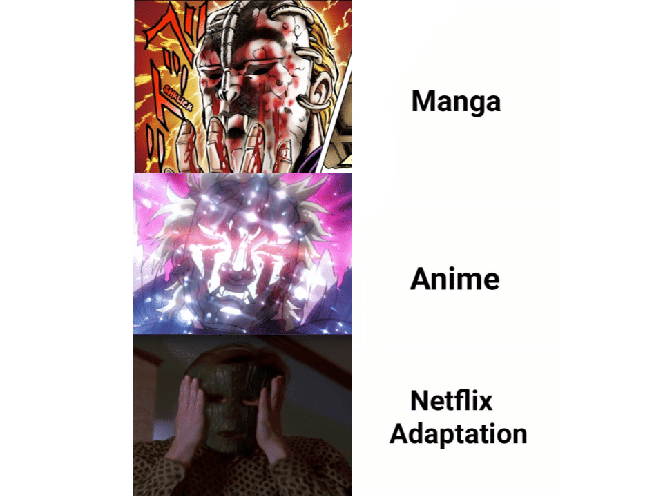 meme anime tentang topeng