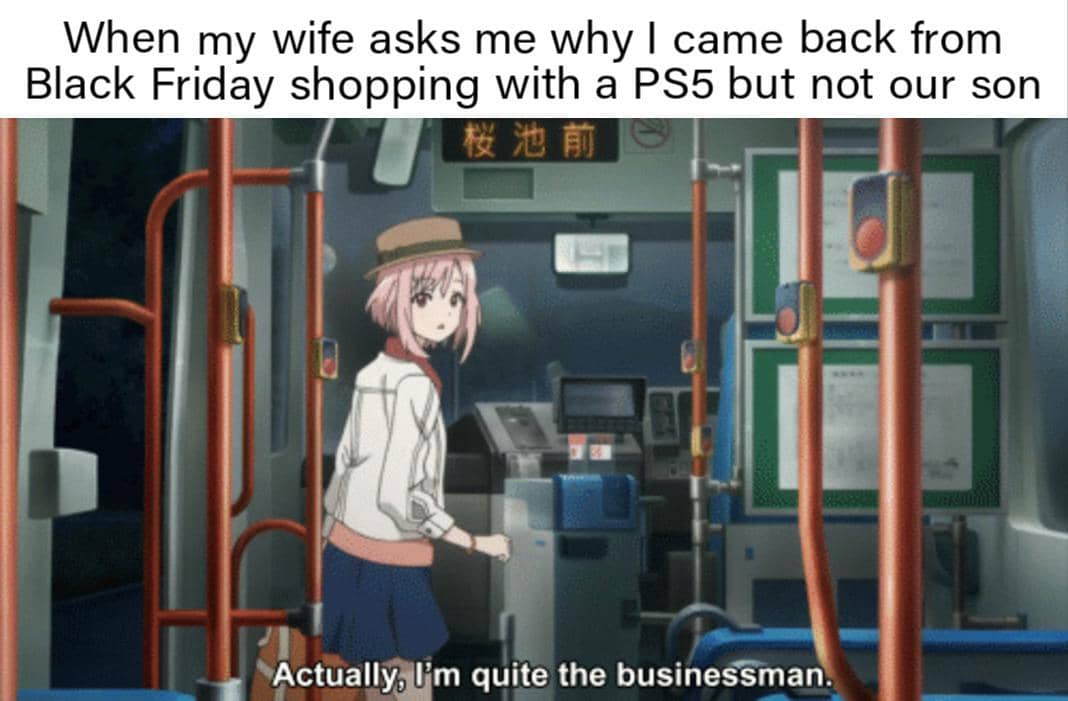 meme anime tentang PlayStation 5