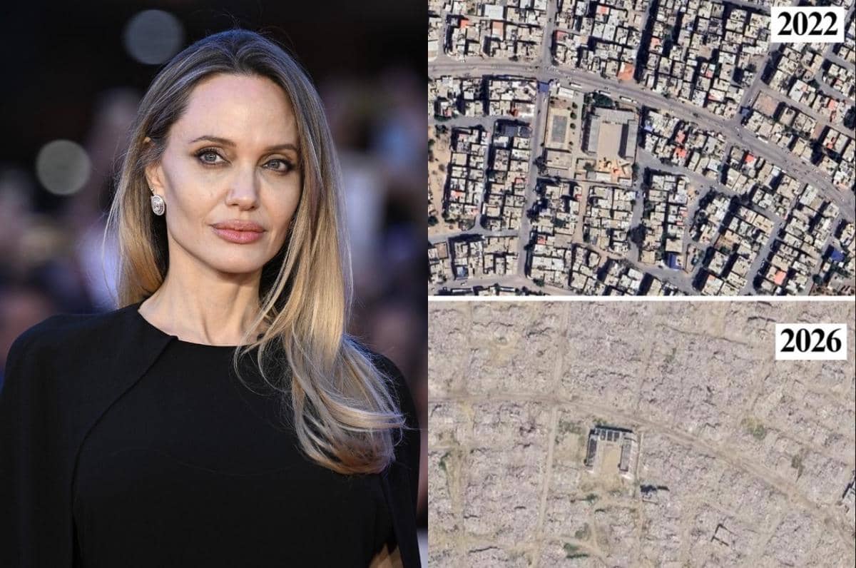 Angelina Jolie Soroti Google Earth Gaza 2022 vs 2026: Kini Rata dengan Tanah