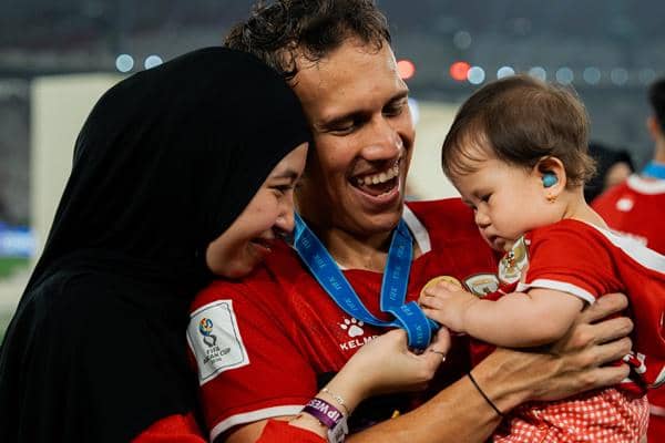 Momen Adiba Khanza Dukung Egy Maulana di Final FIFA ASEAN Cup 2026