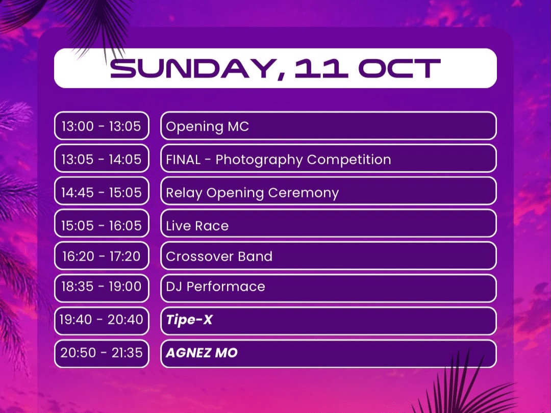 Rundown Pertamina Grand Prix of Indonesia 2026 hari 3