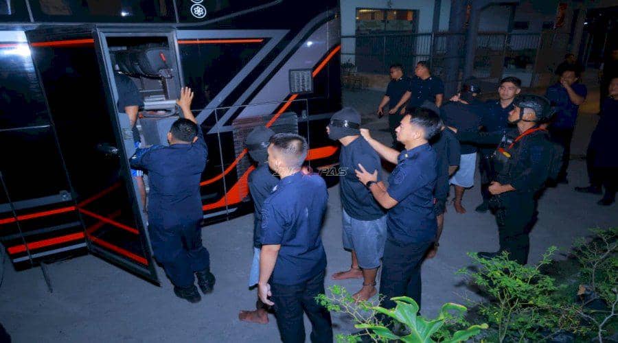 115 Napi Rutan Depok Pidah ke Nusakambangan, Termasuk yang Viral Pesta Narkoba