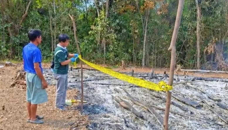 2 Warga Empat Lawang Ditangkap Usai Bakar Lahan untuk Kebun Kopi