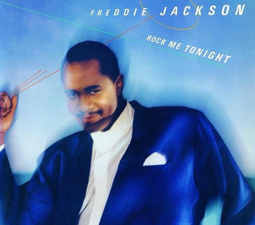Potret Freddie Jackson dari unggahan akun Instagram @mrfreddiejackson dalam format foto potret pribadi.