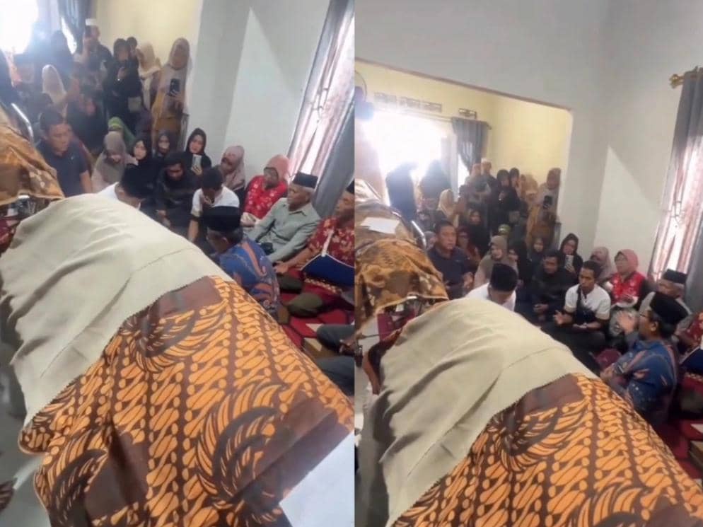 Pilu, Anak Korban Pembunuhan di Tuba Ijab Kabul Depan Jenazah Ortu
