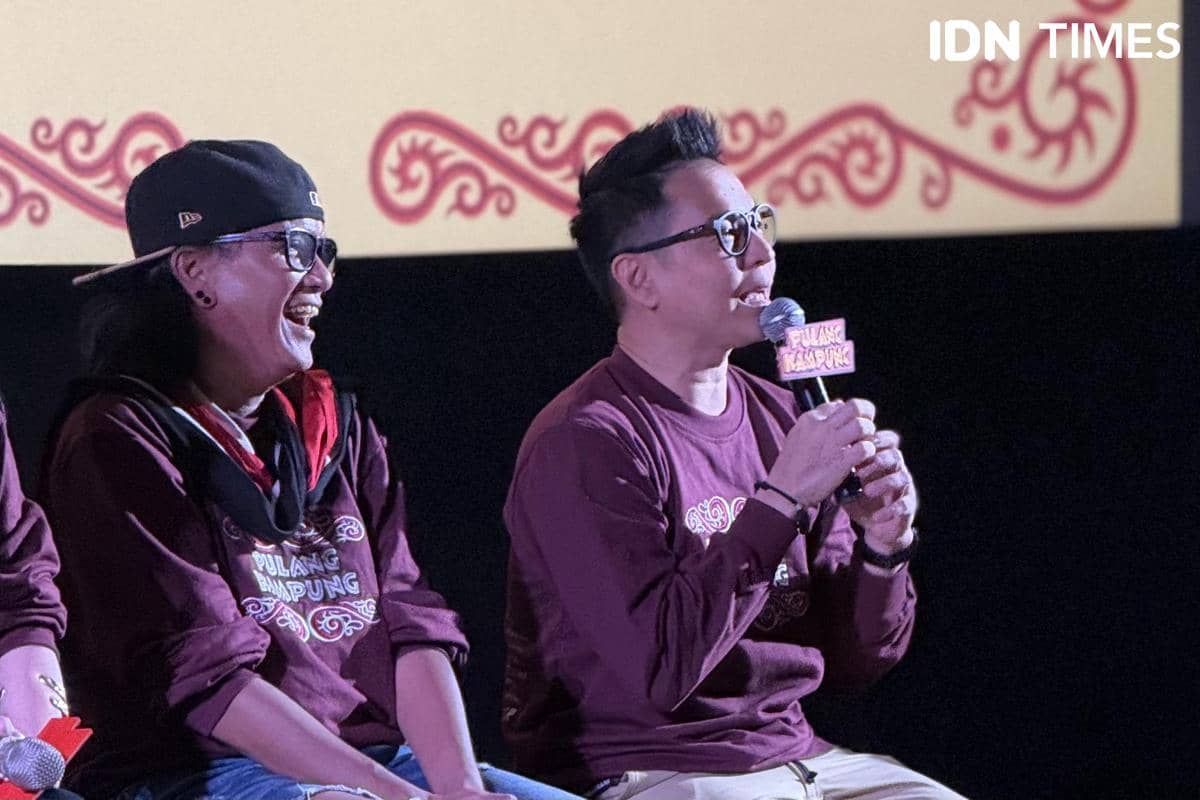 tim produksi film musikal Pulang Kampung pada Rabu (7/10/2026)