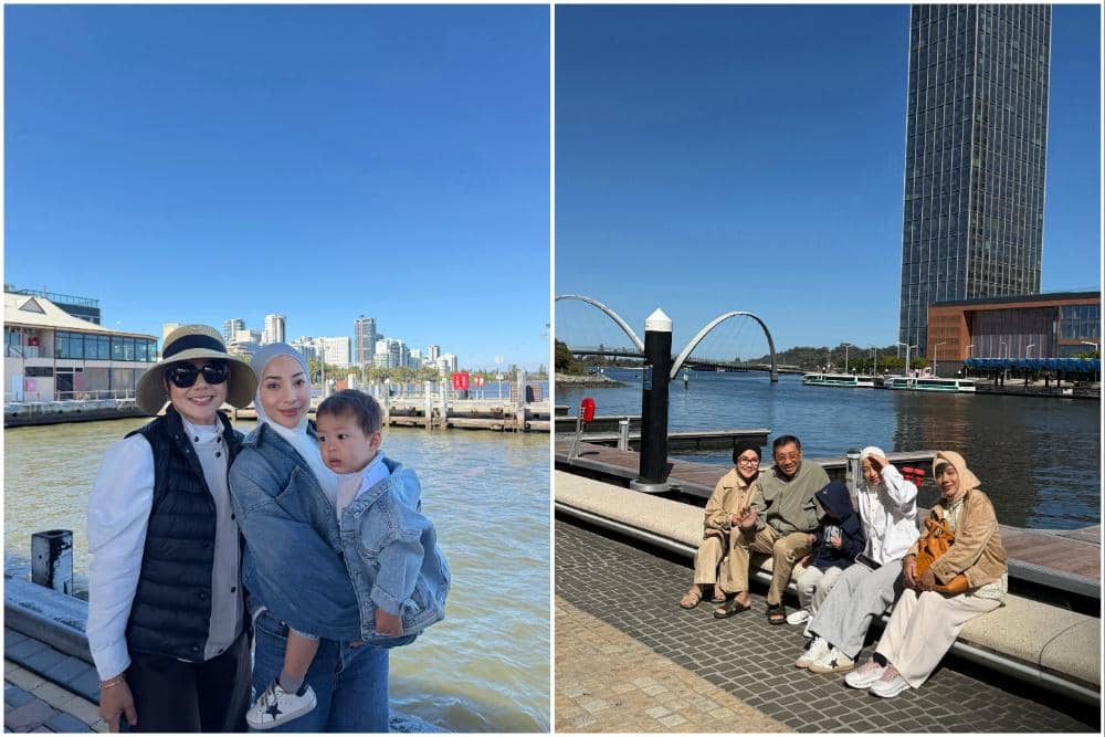 Keluarga Nikita Willy Liburan di Perth, Australia!