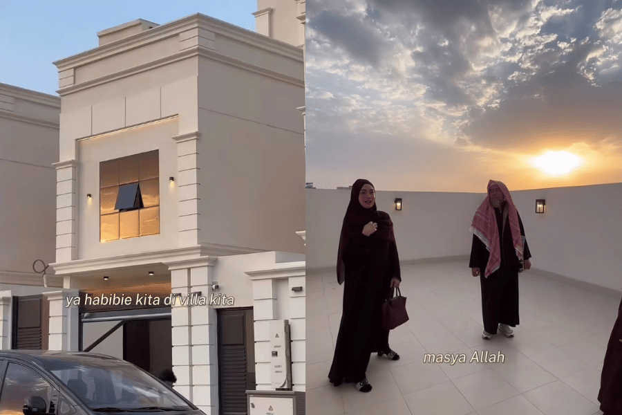 Dekorasi Calon Villa Celine Evangelista di Madinah, Dekat Masjid Nabawi