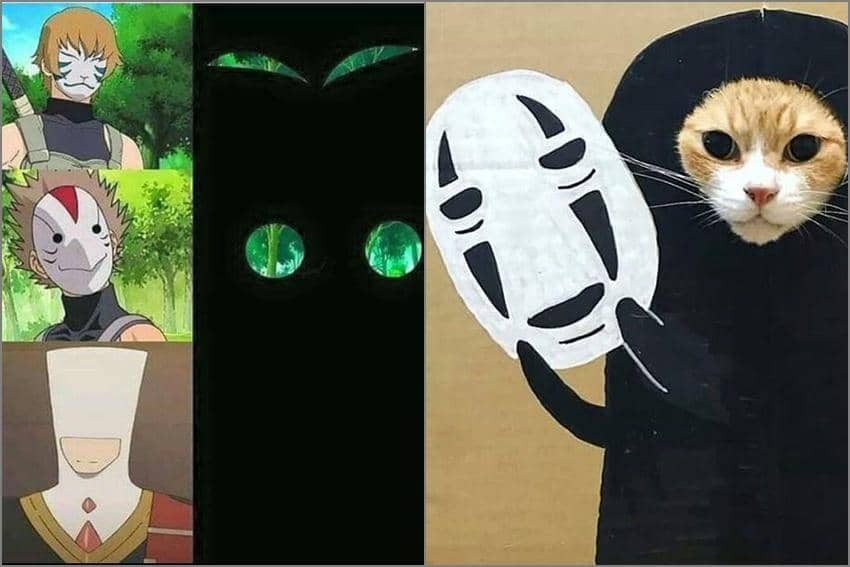8 Meme Anime tentang Topeng, Sosok Asli Kaonashi Ketahuan?