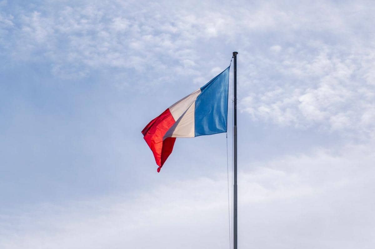 ilustrasi bendera Prancis