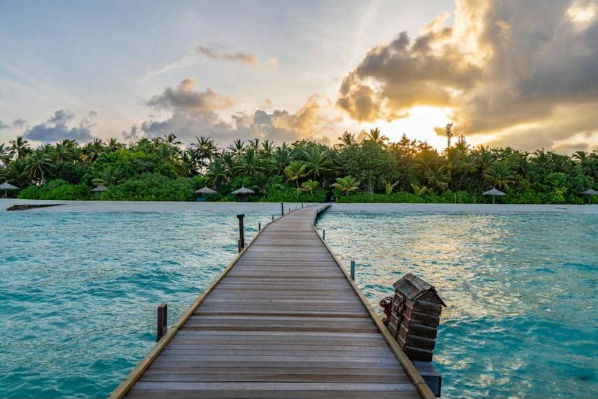 ilustrasi wisata Maldives