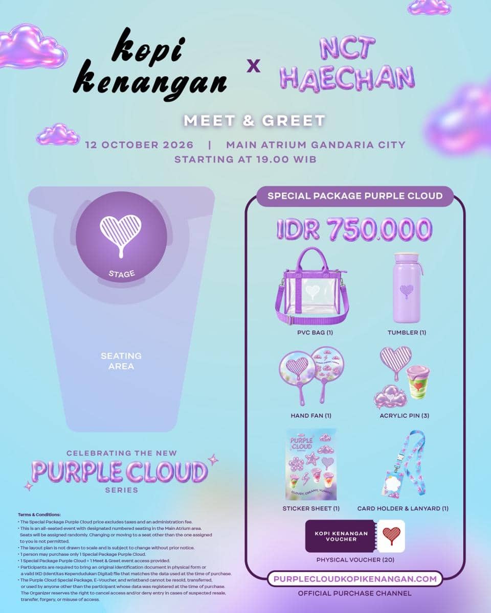 cara ikut meet and greet Kopi Kenangan x NCT Haechan