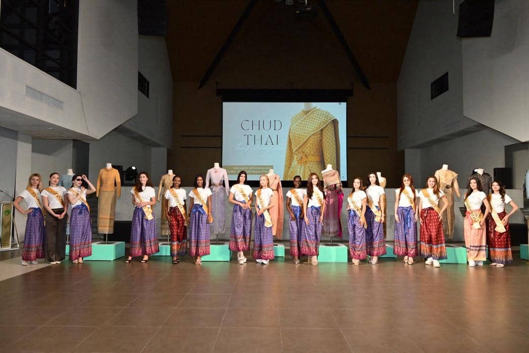 kunjungan finalis Miss Global 2026 di Kementerian Kebudayaan Thailand