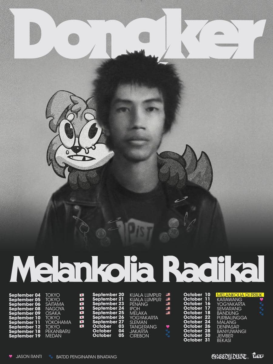 Melankolia Tour 2026 (instagram.com/greedydust)