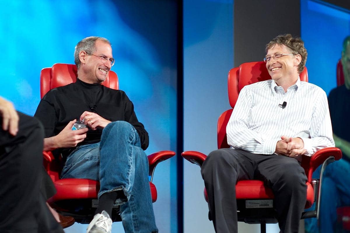 Steve Jobs dan Bill Gates