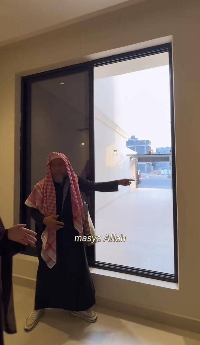 Dekorasi Calon Villa Celine Evangelista di Madinah, Dekat Masjid Nabawi (instagram.com/celine_evangelista)