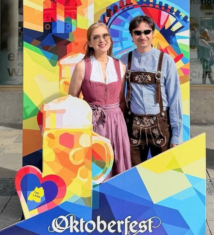 Ira Wibowo ikut Oktoberfest di Munich