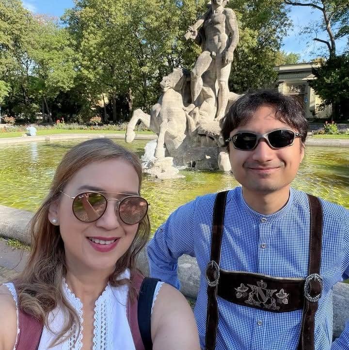 Ira Wibowo ikut Oktoberfest di Munich