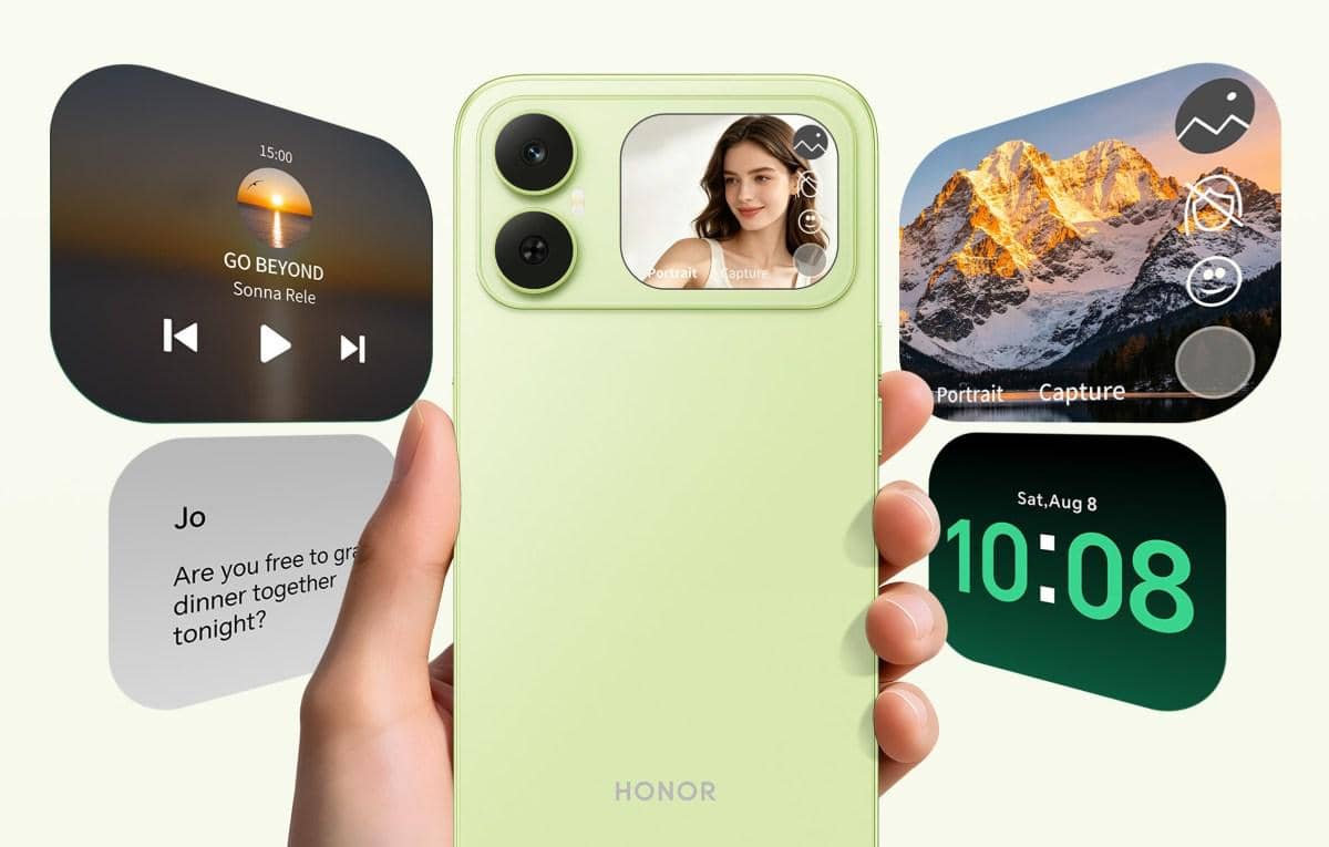tampilan modul persegi panjang HONOR Play20C
