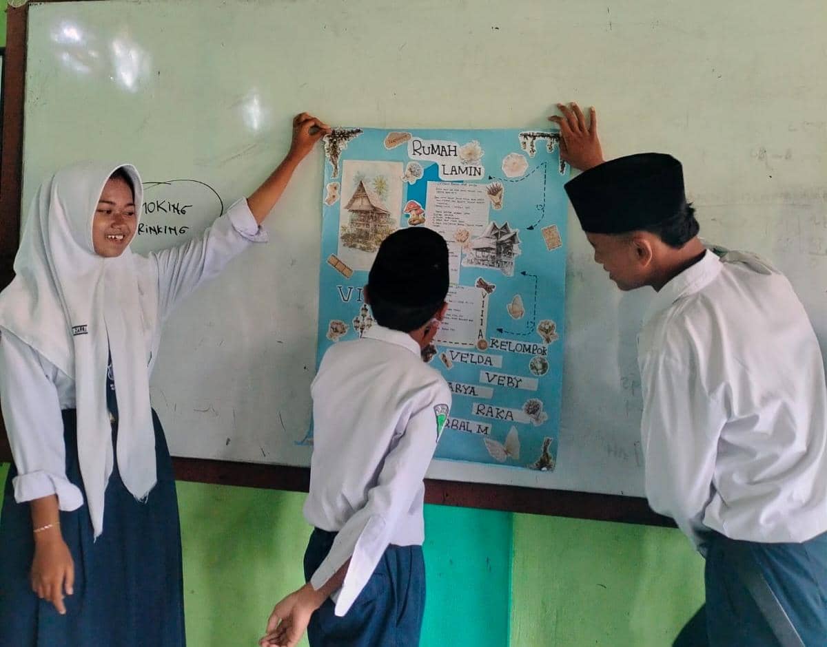 ilustrasi siswa unjuk gagasan (dok.pribadi/Mutiatuz Zahro)
