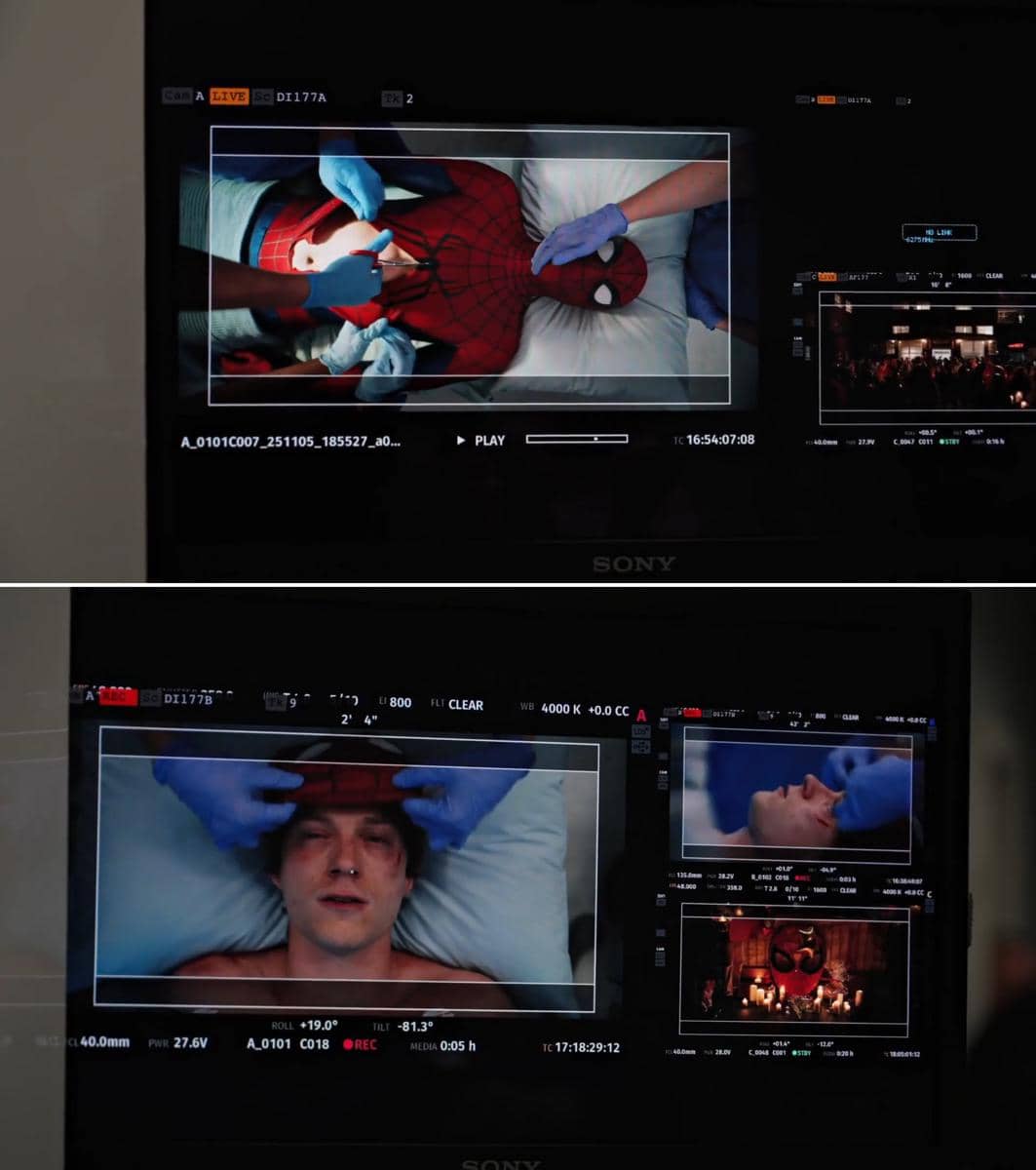 Adegan terhapus dari film Spider-Man: Brand New Day dalam dokumentasi resmi Marvel Studios yang dibagikan.