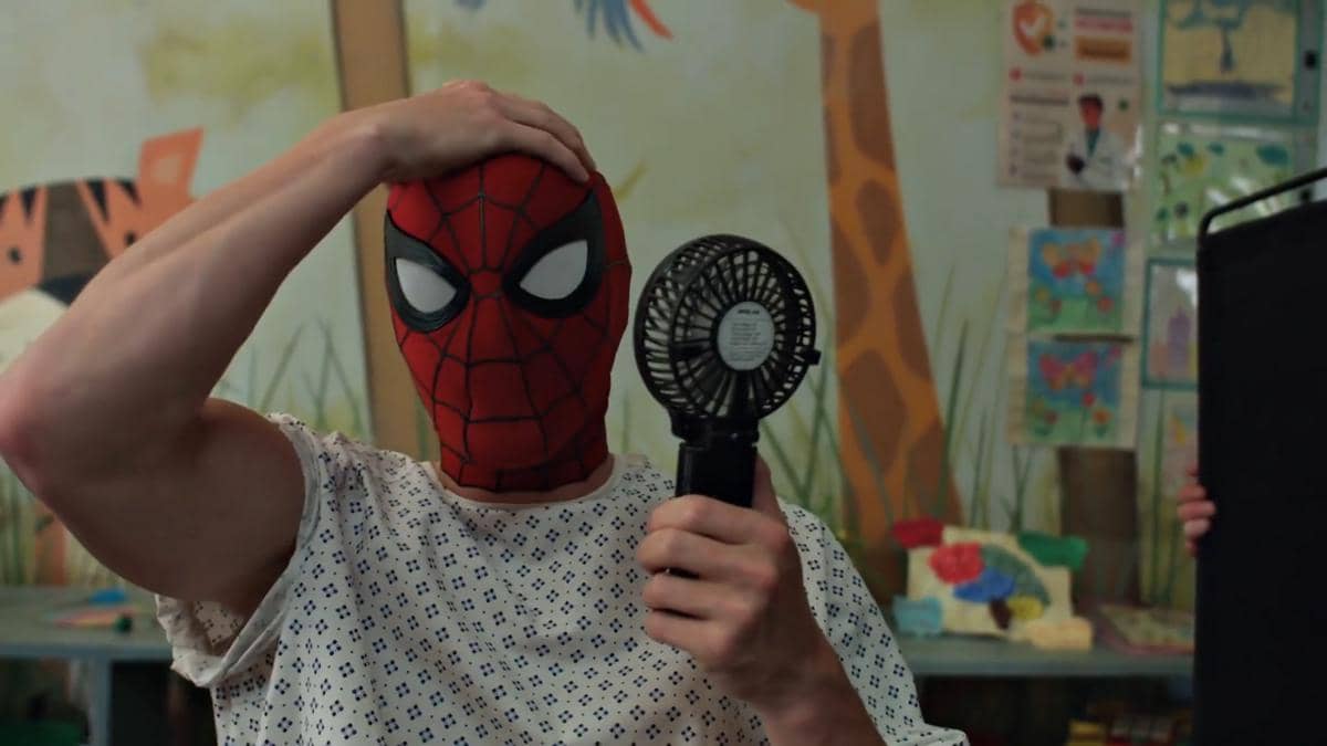 Cuplikan adegan yang dihapus dari film Spider-Man: Brand New Day produksi Marvel Studios untuk materi promosi.