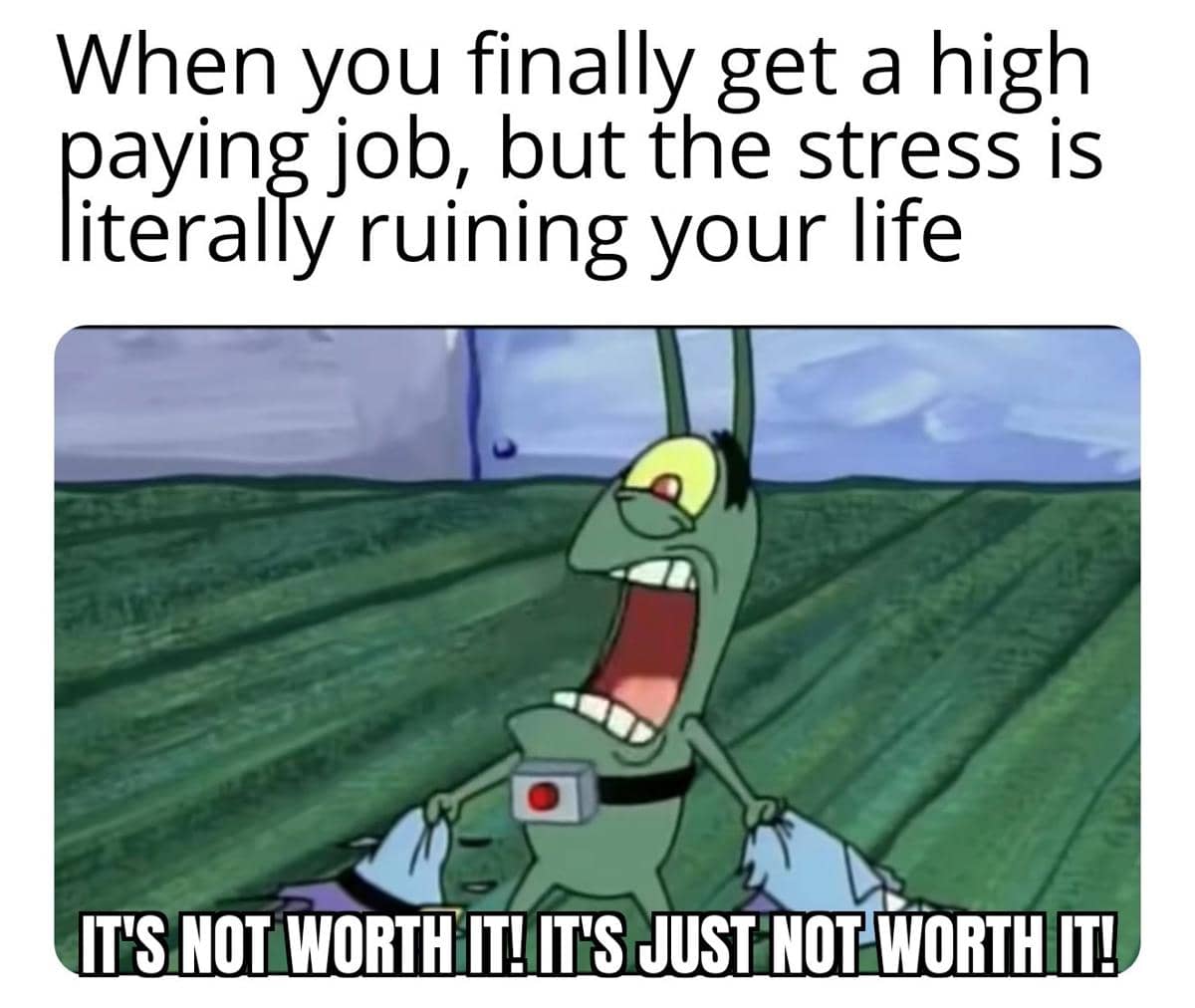 meme SpongeBob tentang terapi