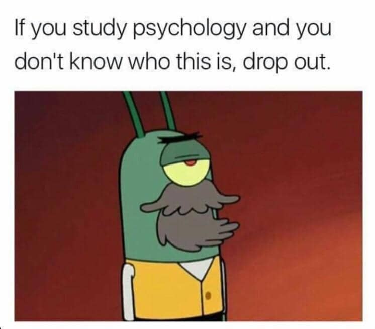 meme SpongeBob tentang terapi