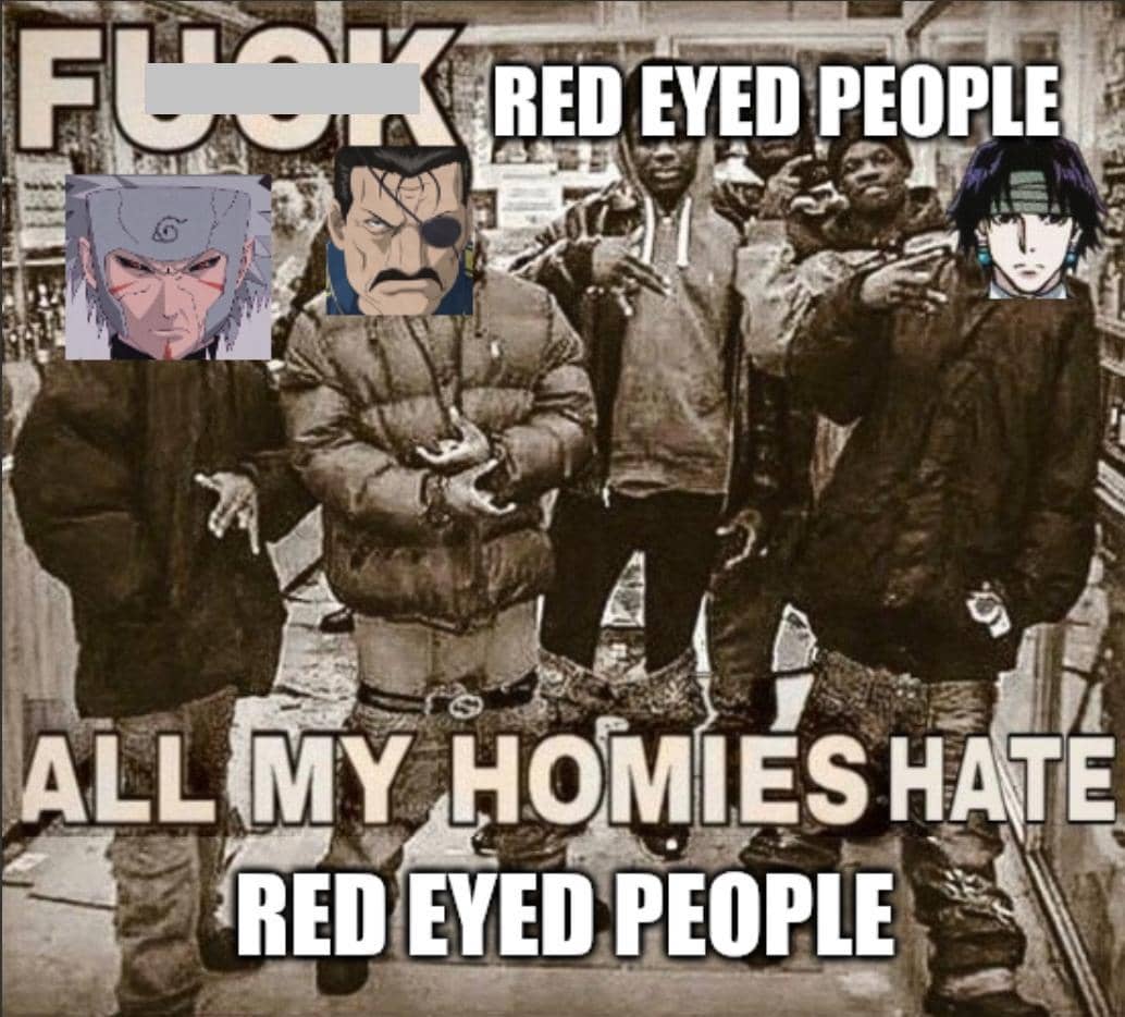 meme Naruto tentang kebencian