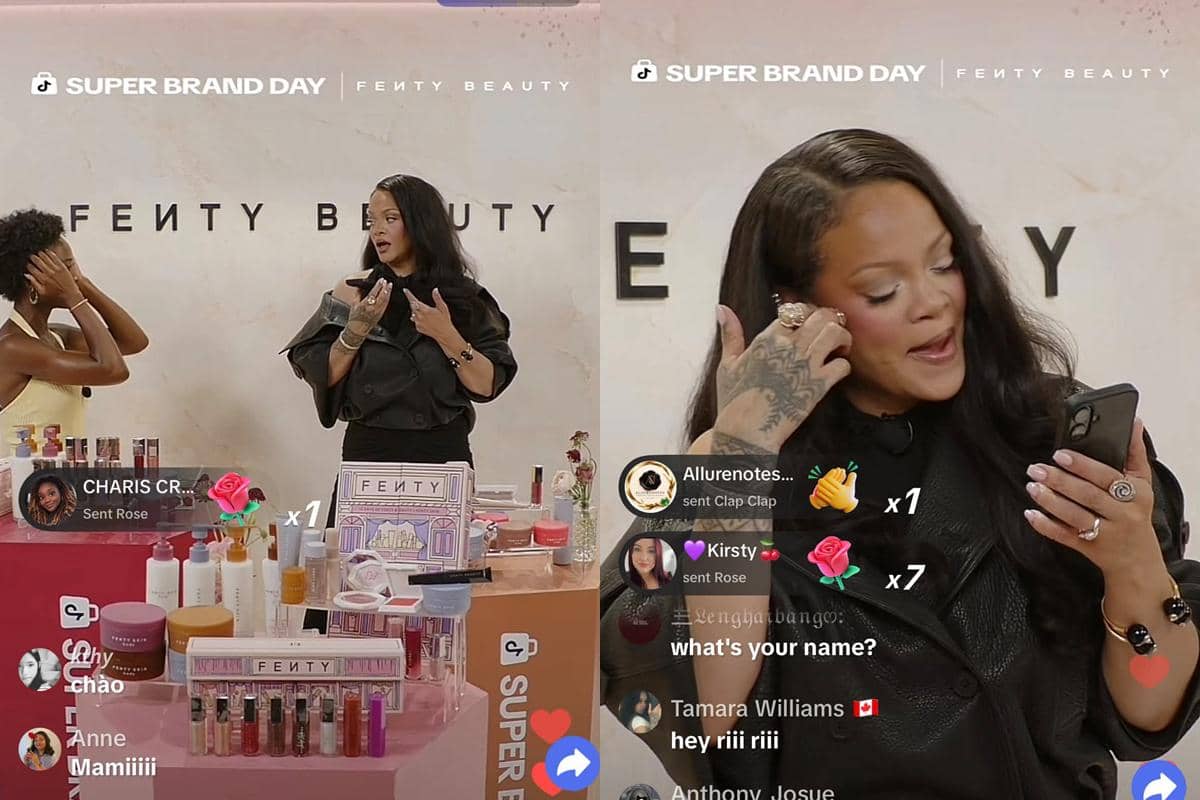Rihanna Bikin Heboh Jualan di Live TikTok, Dalam Rangka Apa?