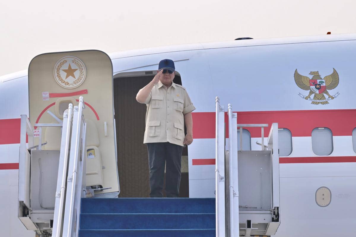 Terbang ke Halmahera Tengah, Prabowo Luncurkan Proyek Hilirisasi Rp180 T