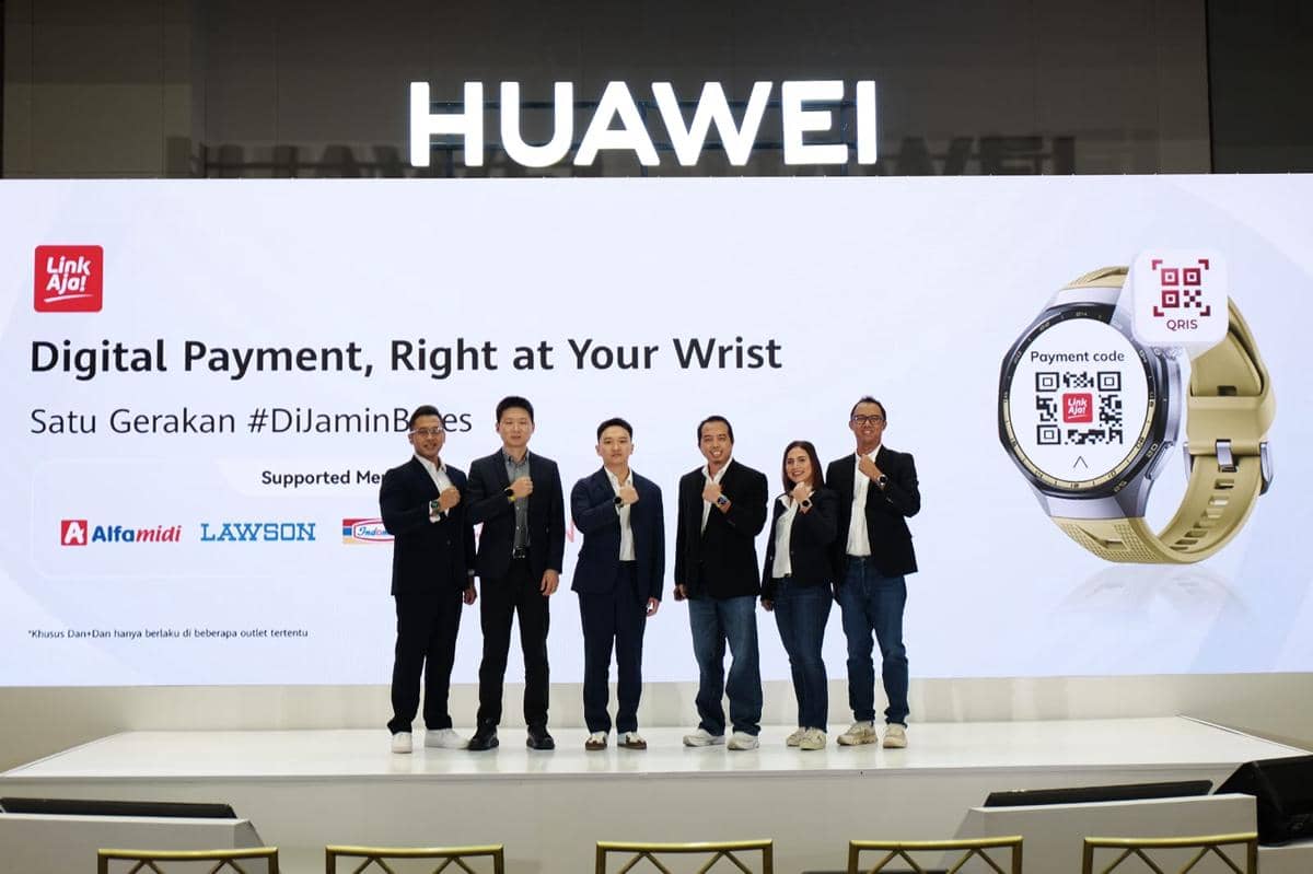 Bayar QRIS Kini Bisa Langsung dari Jam Tangan Huawei