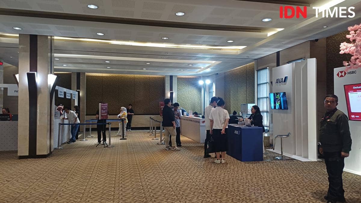 Potret HSBC-ANA Travel Fair 2026, Plaza Indonesia, Jakarta Pusat