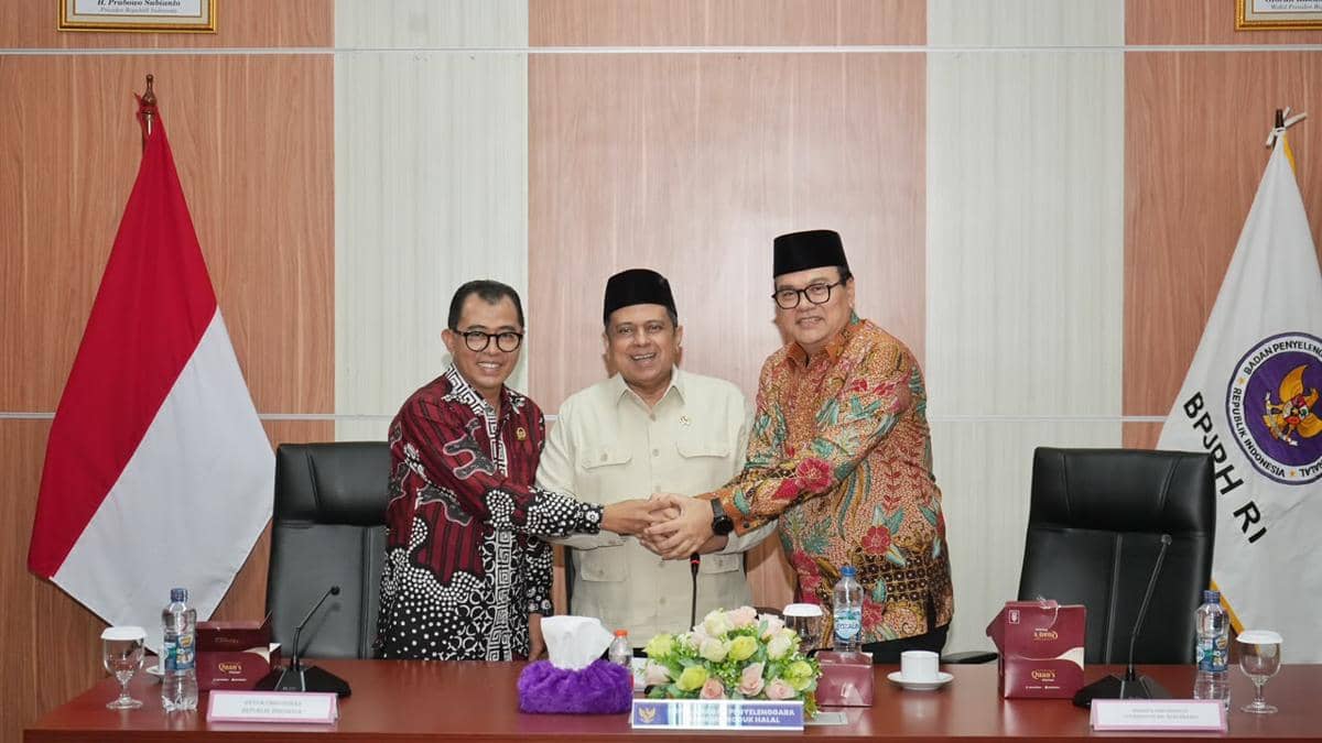 Kepala BPJH Terima Ombdusman, Bicara Komitmen Halal