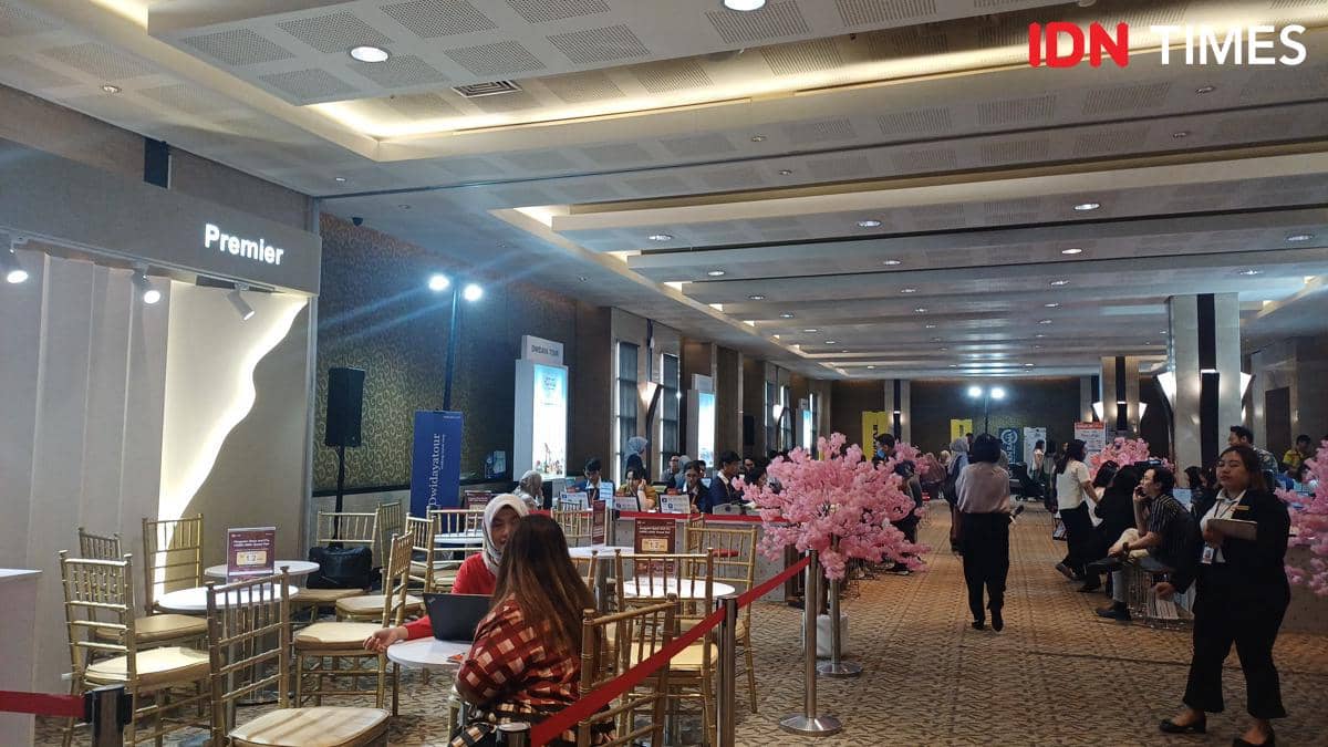 Potret HSBC-ANA Travel Fair 2026, Plaza Indonesia, Jakarta Pusat