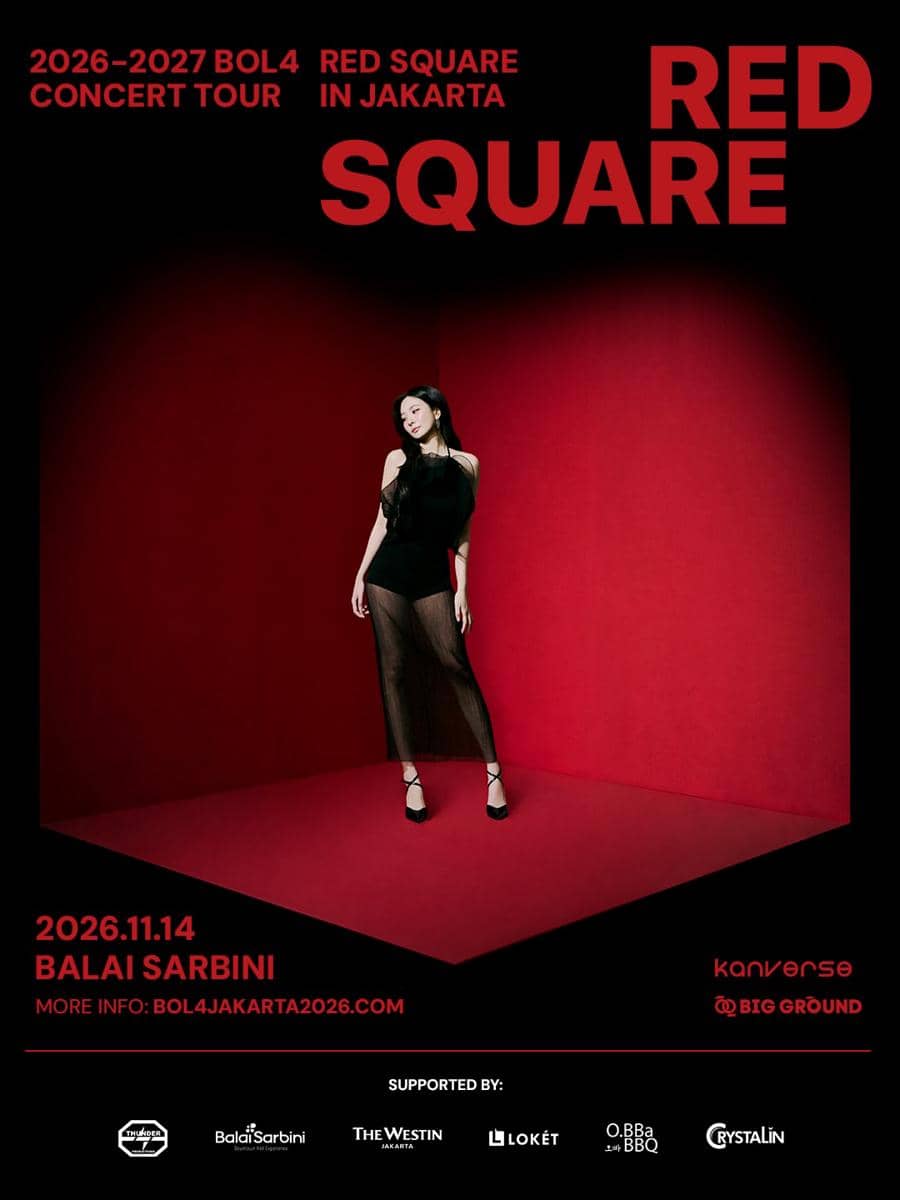 Penyanyi BOL4 tampil di atas panggung saat konser di Jakarta pada 2026, berdasarkan unggahan Bigground Entertainment.